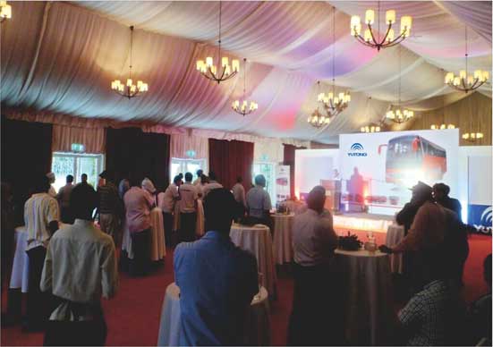 Yutong ZK6120D1 bus launched in Africa Yutong ZK6120D1 bus launched in Africa