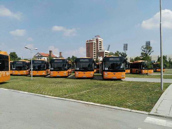 110 Yutong buses delivered to Bulgaria 110 Yutong buses delivered to Bulgaria