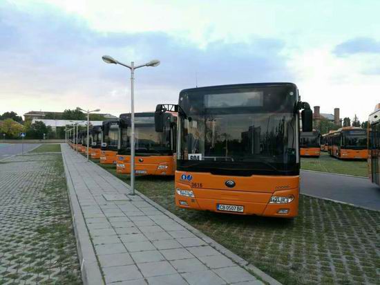 110 Yutong buses delivered to Bulgaria 110 Yutong buses delivered to Bulgaria