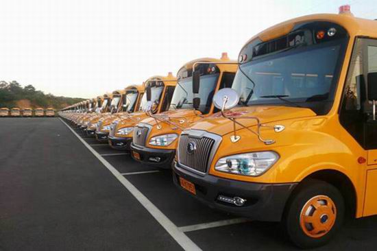 248 Yutong school buses put into operation in Nanjing 248 Yutong school buses put into operation in Nanjing