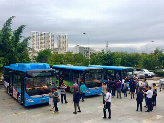 48 Yutong new energy buses serve in Dali city 48 Yutong new energy buses serve in Dali city