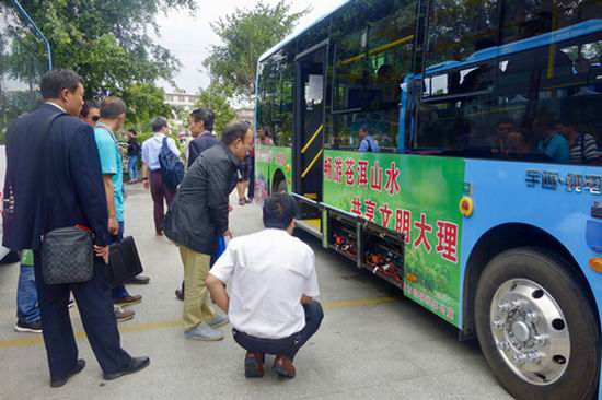 48 Yutong new energy buses serve in Dali city 48 Yutong new energy buses serve in Dali city