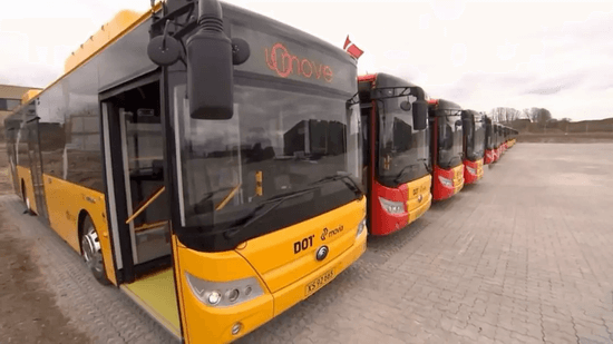 Yutong full electric buses enter the fairy tale kingdom - Denmark
