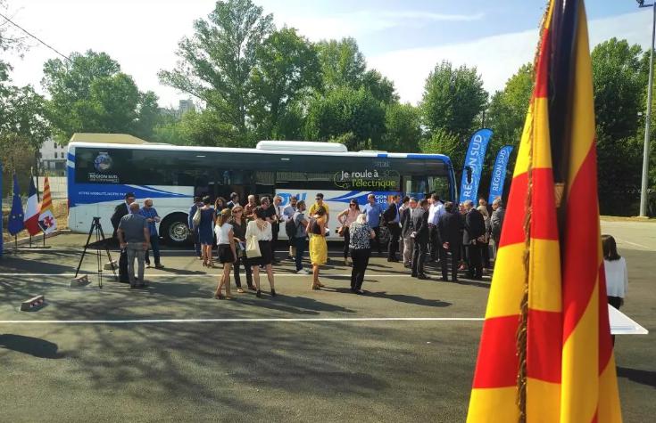 Europes First Pure Electric Intercity Line Opened, Yutong Pure Electric Bus Entering Provence