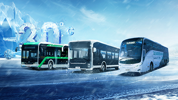 Yutong Battery Electric Bus - Global Extreme Cold Challenge