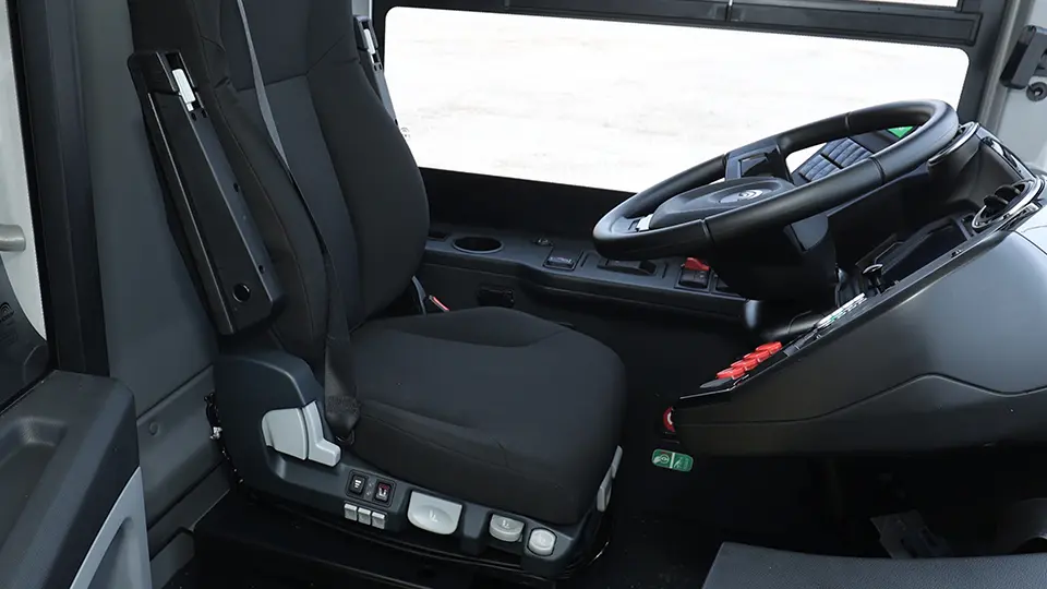Full air suspension driver seat