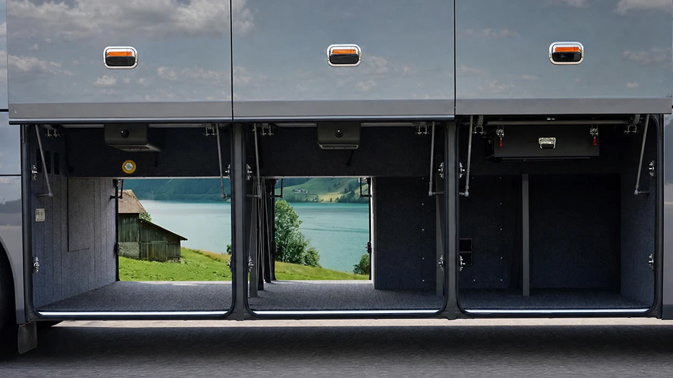 Luggage compartment volume 11m³