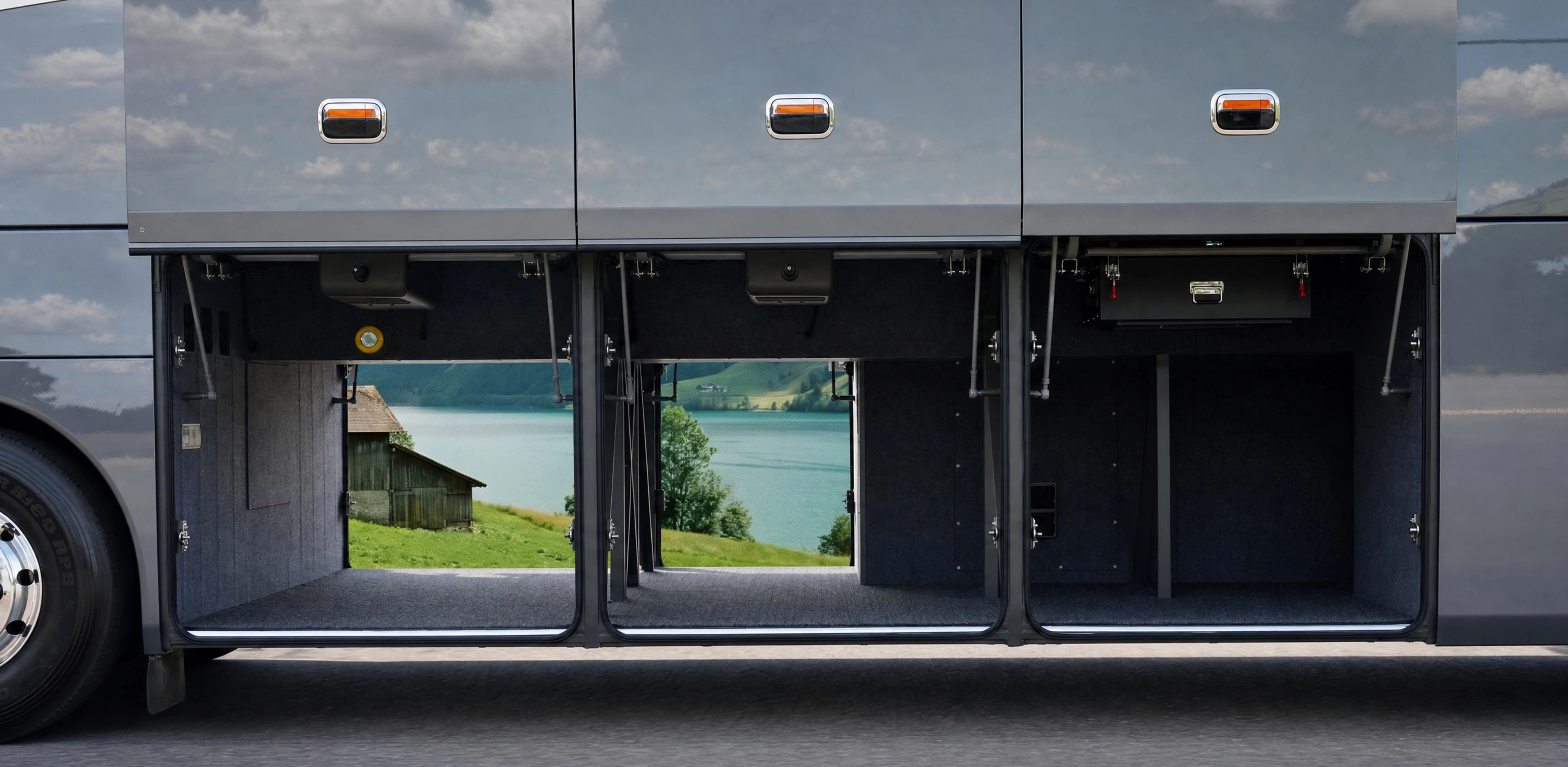 Luggage compartment volume 11m³
